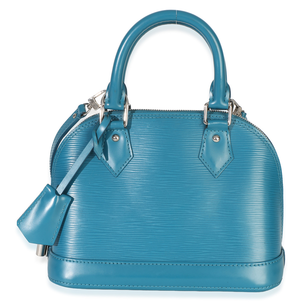 Louis Vuitton Cyan Epi Alma BB